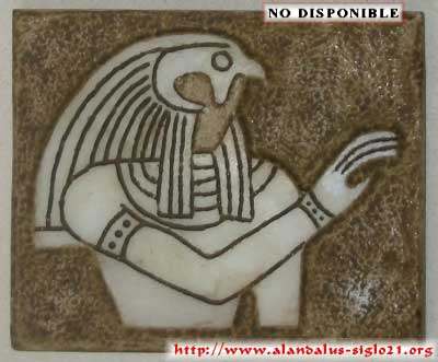 Horus tallado en mrmol natural