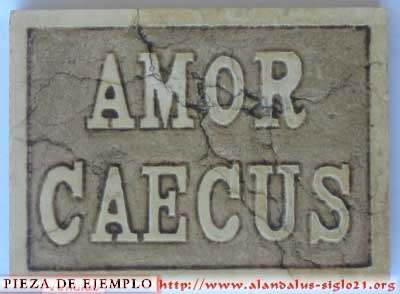 inscripcin latina, el amor es ciego
