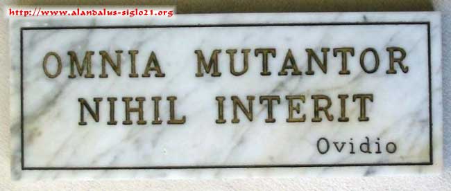 Ovidio, OMNIA MUTANTOR NIHIL INTERIT