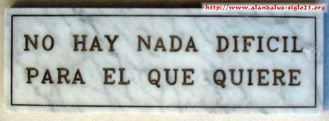 NADA HAY DIFICIL PARA EL QUE QUIERE