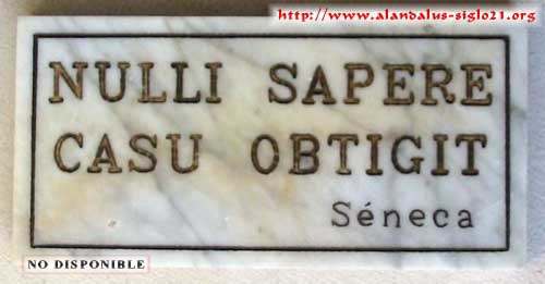 Sneca, NULLI SAPERE CASU OBTIGIT